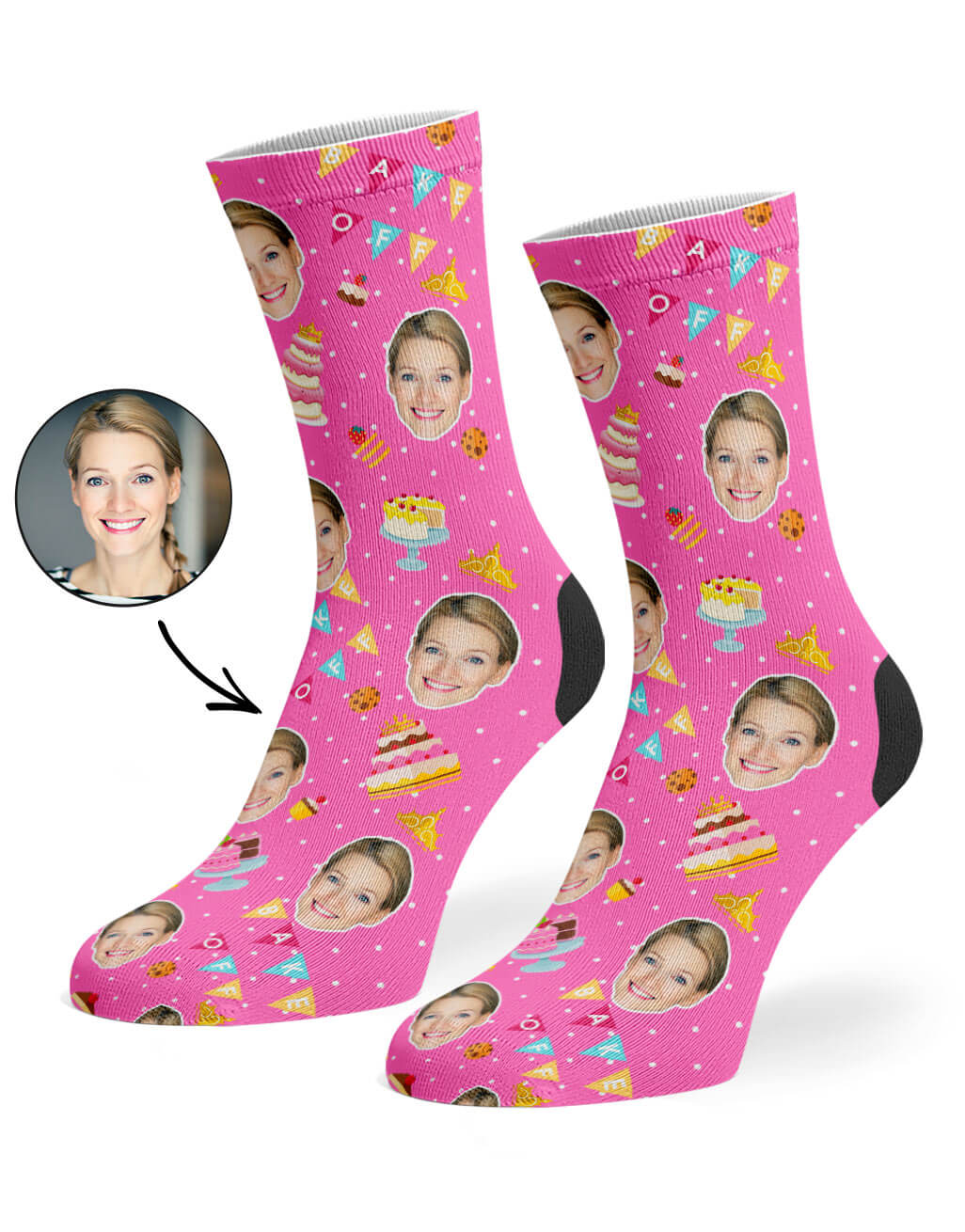 Bake Off Queen Custom Socks