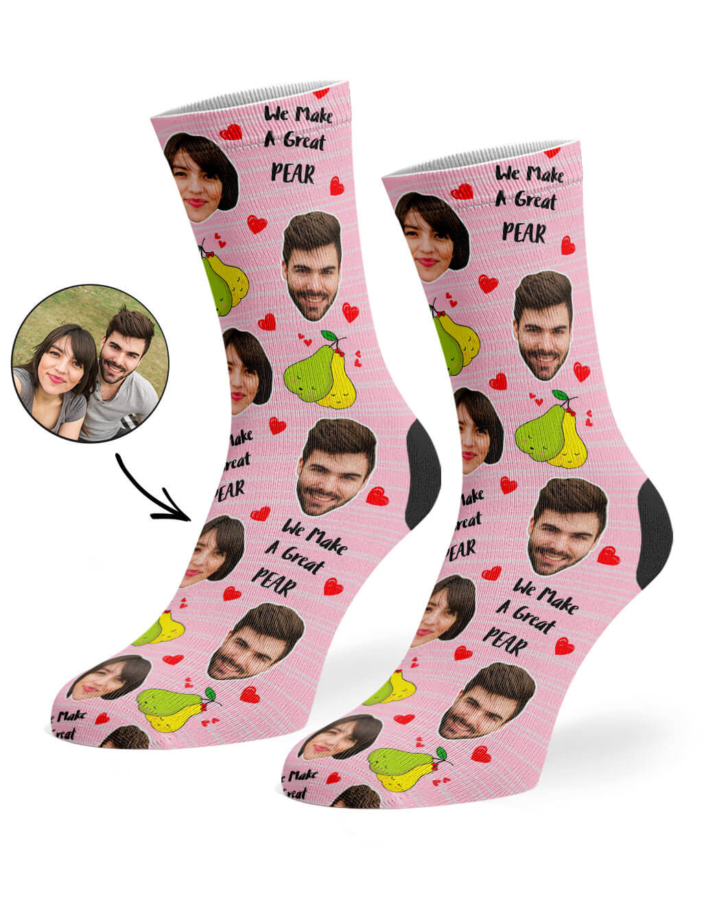 Great Pear Custom Socks