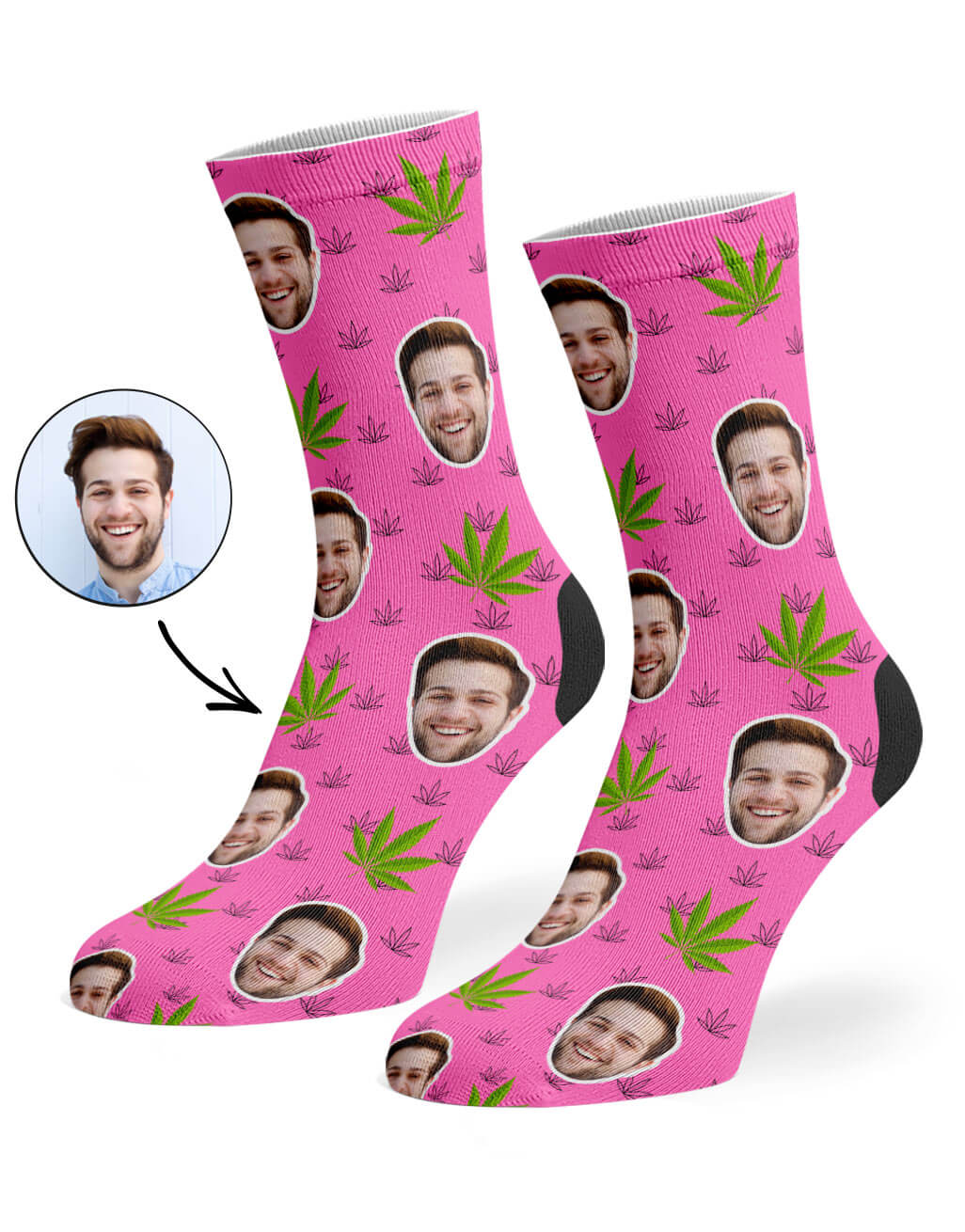 Marijuana Custom Socks