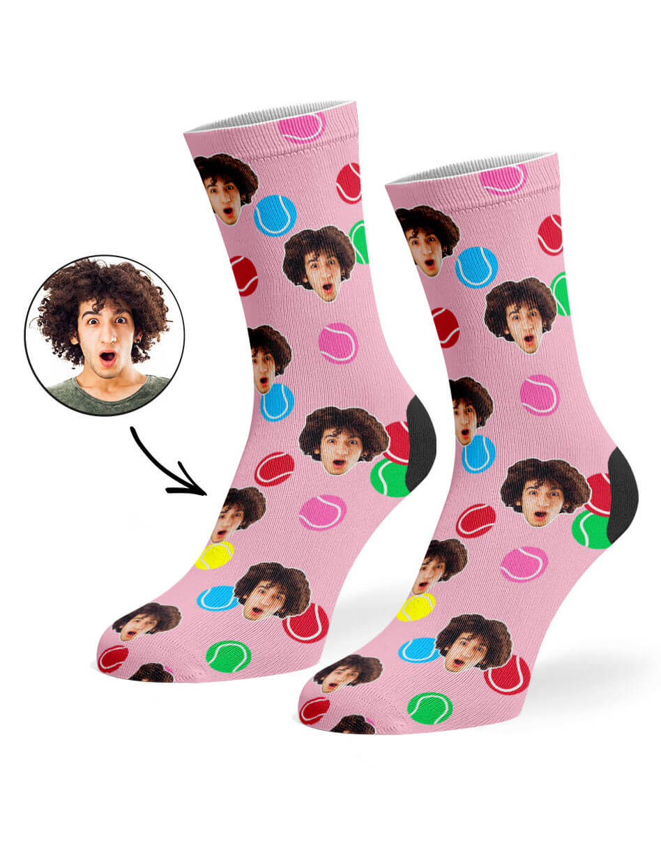 Colorful Tennis Custom Socks