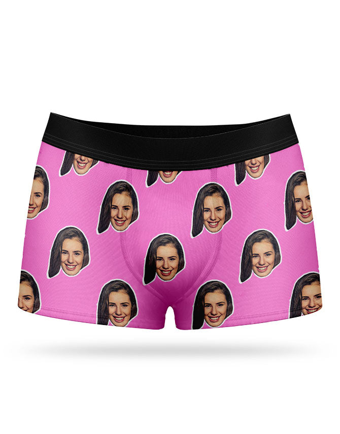 Custom Face Boxer Shorts - Zipper Underwear - Personalized Photo Boxer For  Him – MyPhotoSocksUS