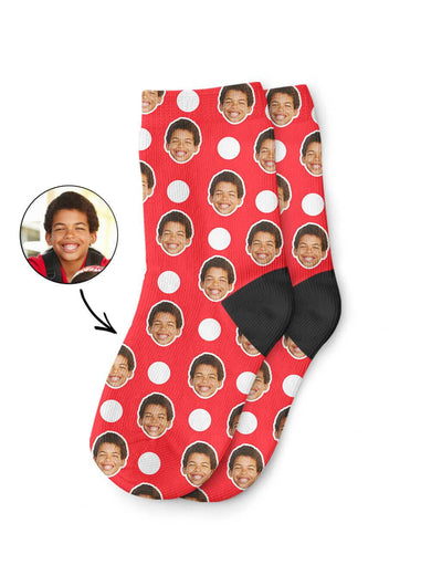 Custom Face Sockspersonalized Socks Giftput Your Child Face 