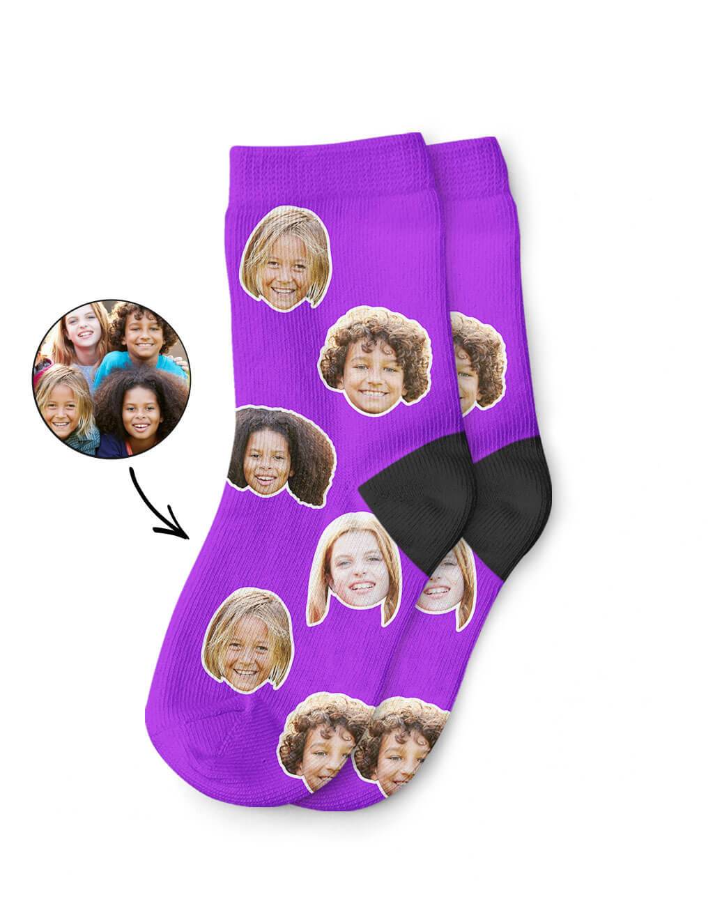 Friends Face Kids Socks
