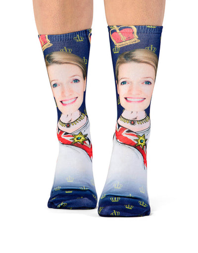 Queen Custom Socks