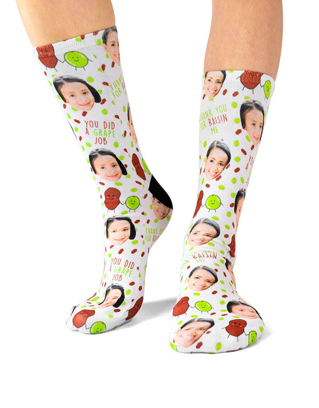 Raisin Me Custom Socks