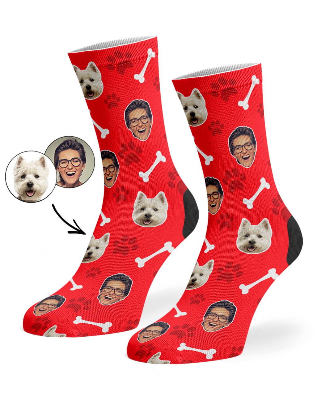 Dog & Owner Custom Socks