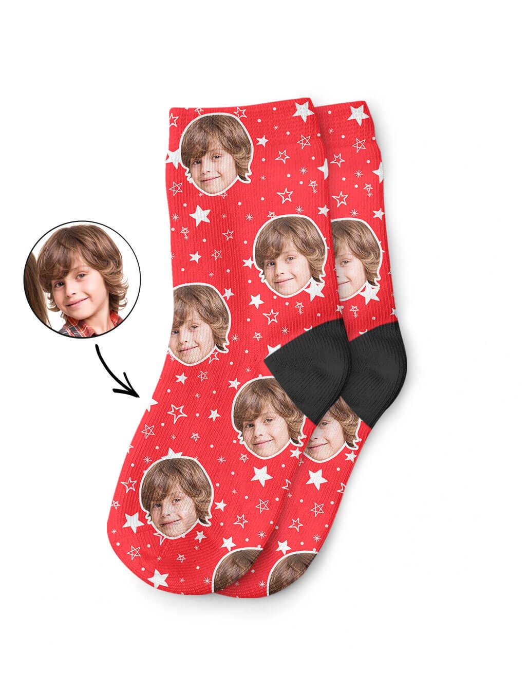 Star Pattern Kids Socks