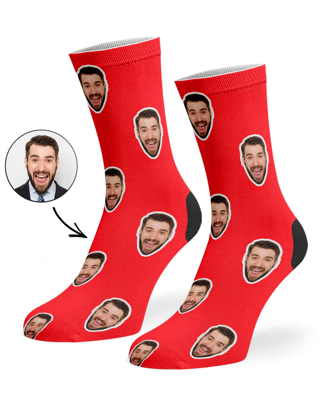 personalized socks with your face on