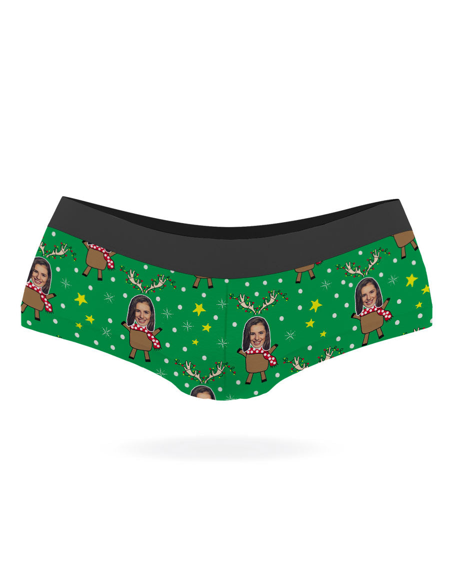 Reindeer Me Custom Panties
