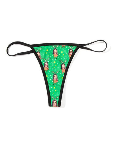 Reindeer Me Custom Thong