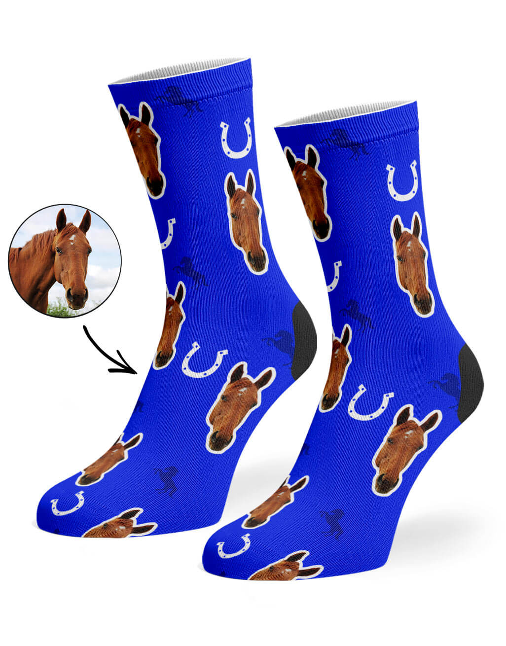 Your Horse on Custom Socks