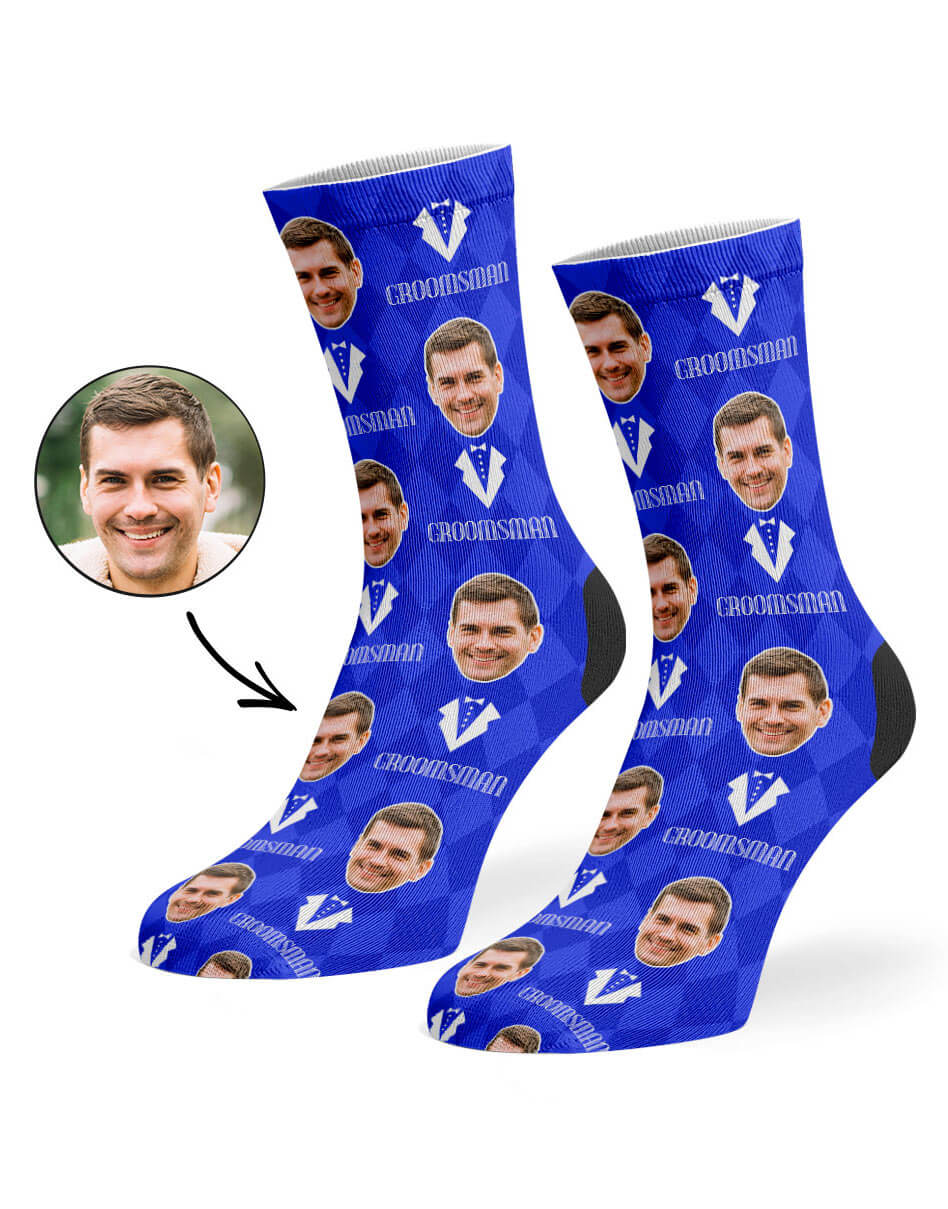 Groomsman Custom Socks