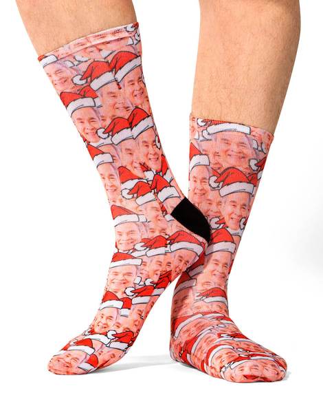 Santa Mash Custom Socks
