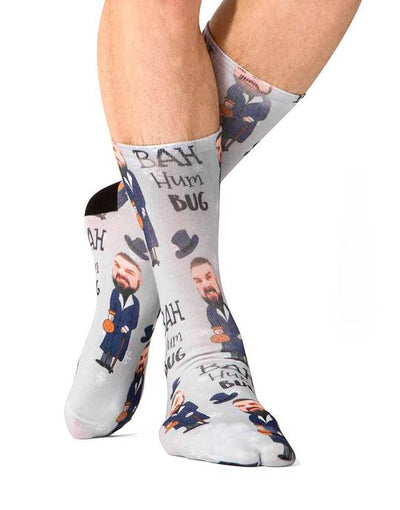 Scrooge Me Custom Socks