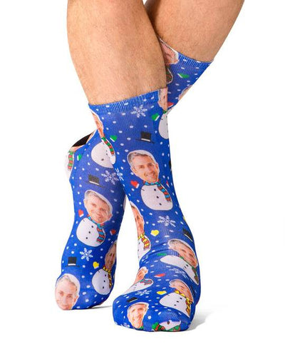 Snowman Custom Socks