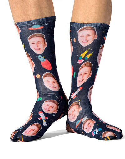 Face Space Custom Socks