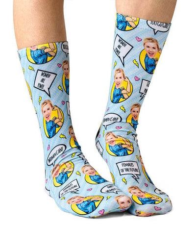 Strong Women Custom Socks