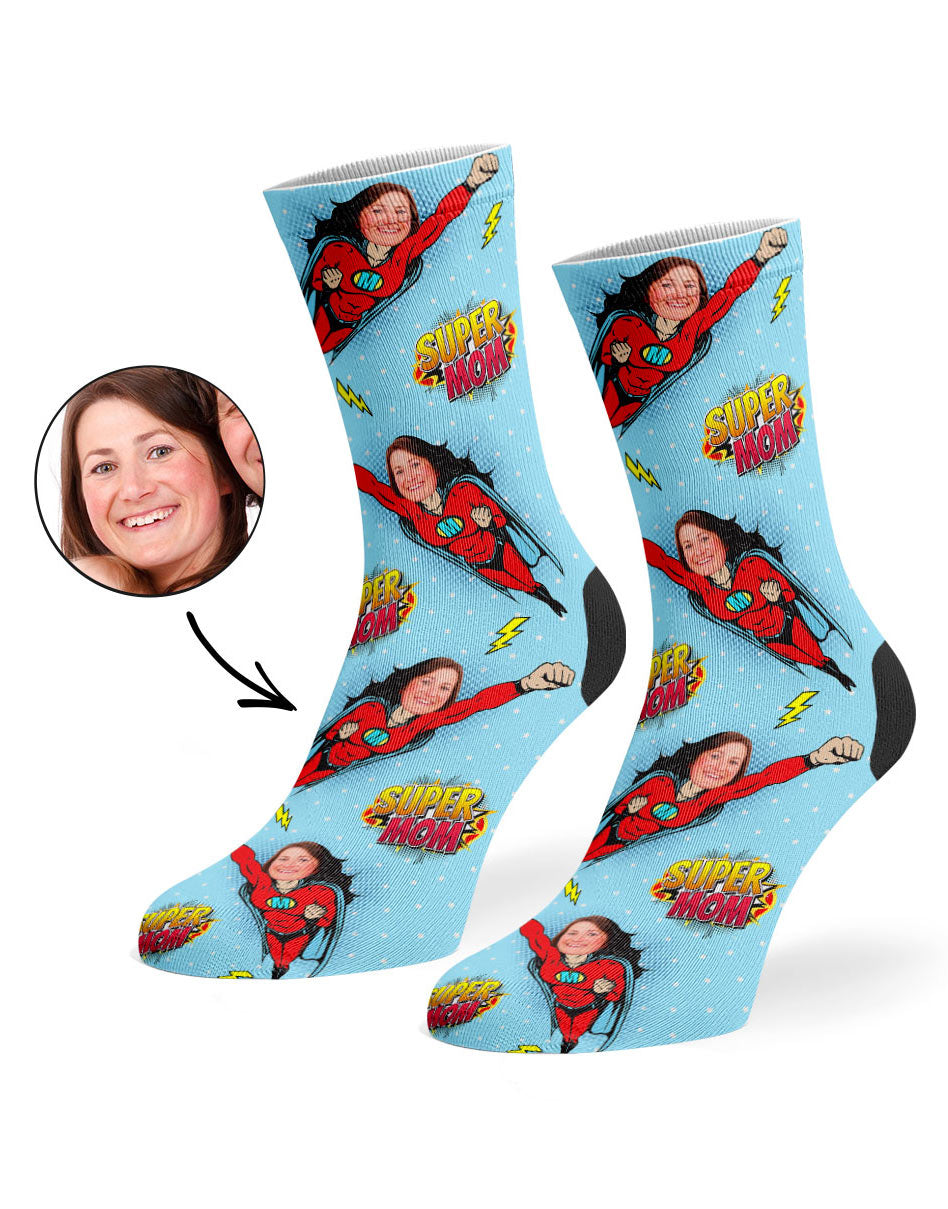 Super Mom Custom Socks