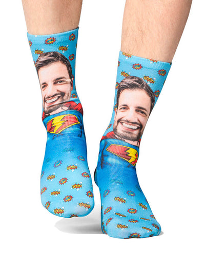 Superman Me Custom Socks