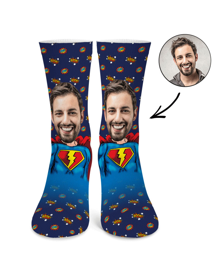 Superman Me Custom Socks