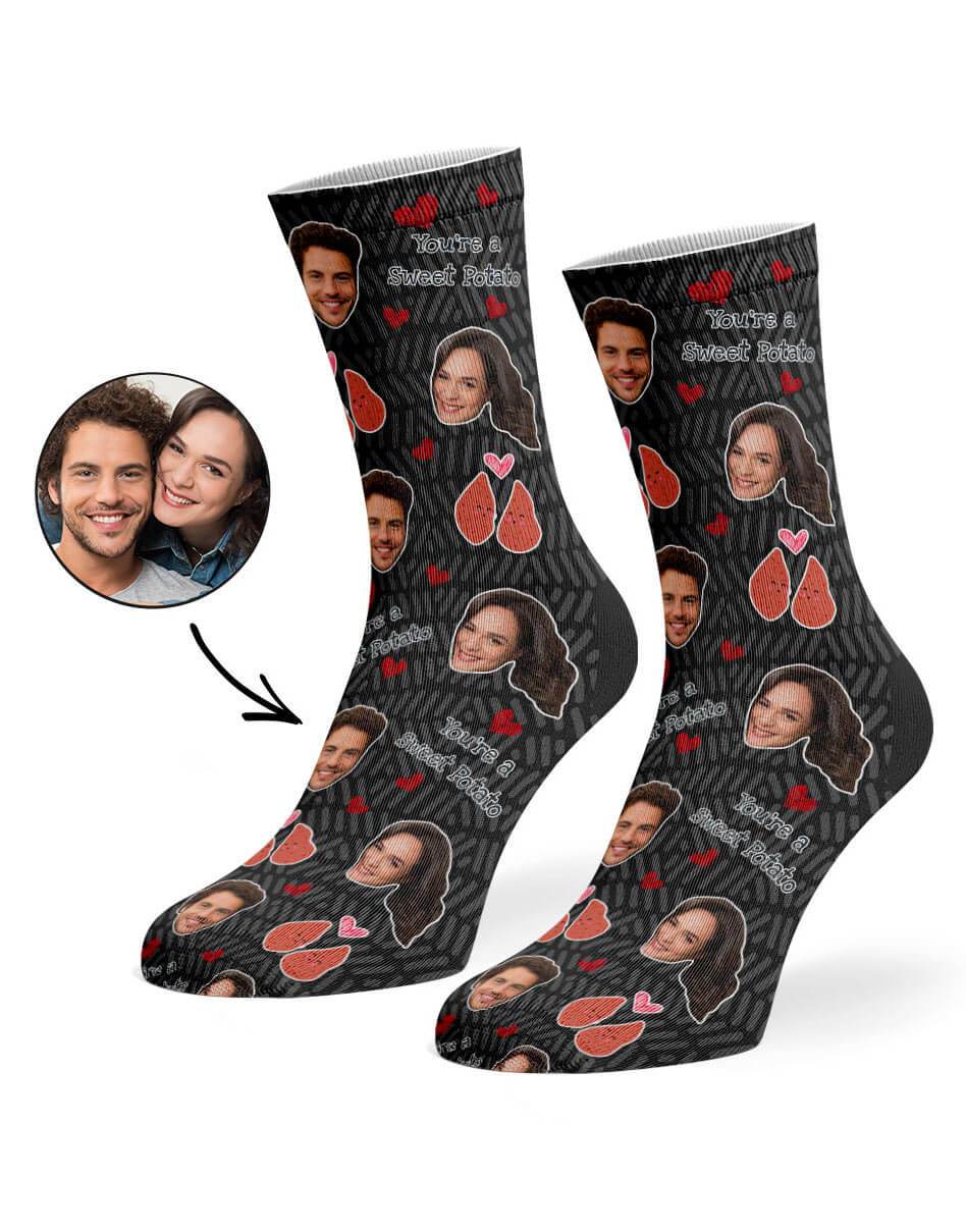 Sweet Potato Custom Socks
