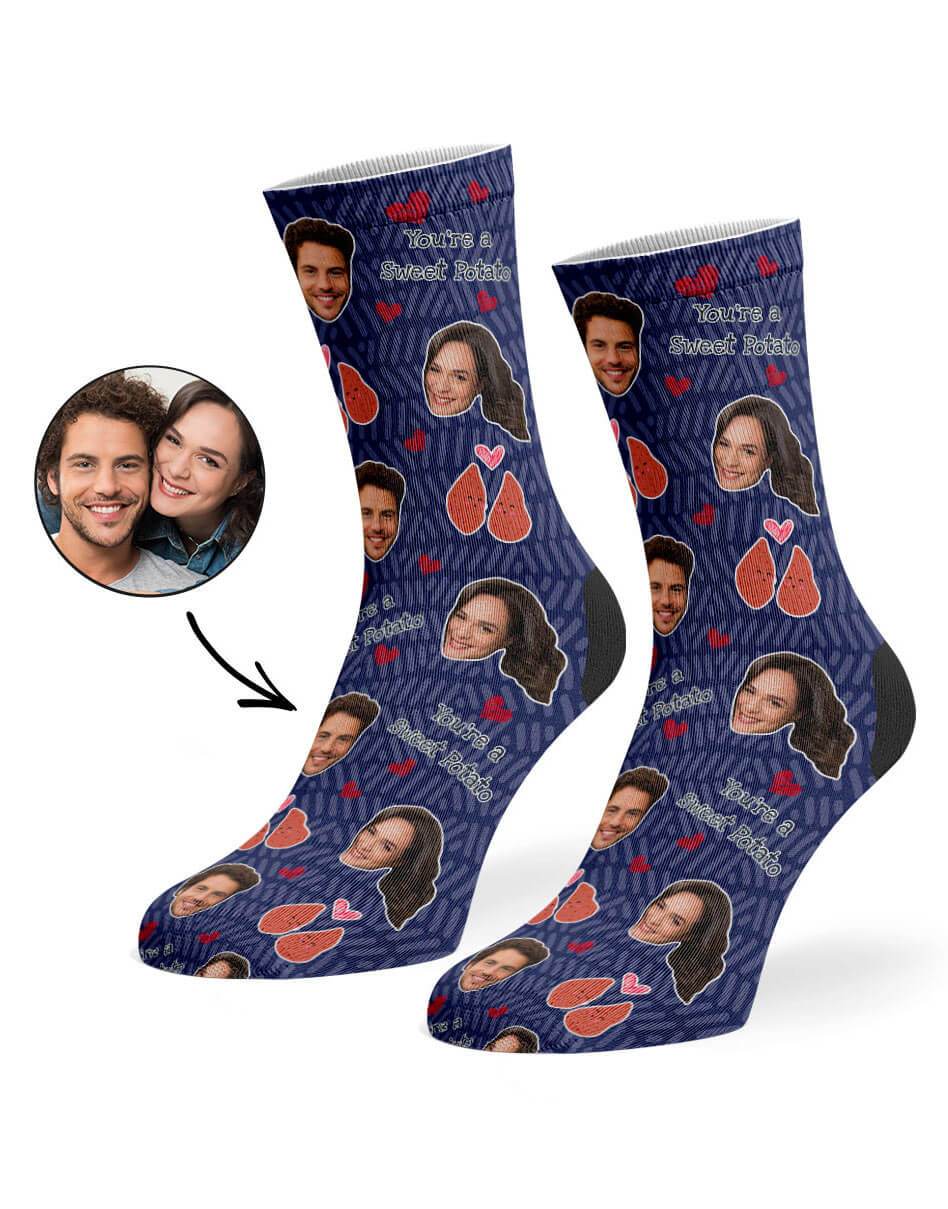 Sweet Potato Custom Socks