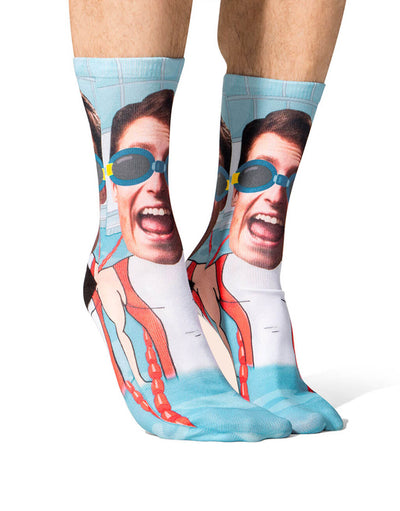 Swimmer Custom Socks