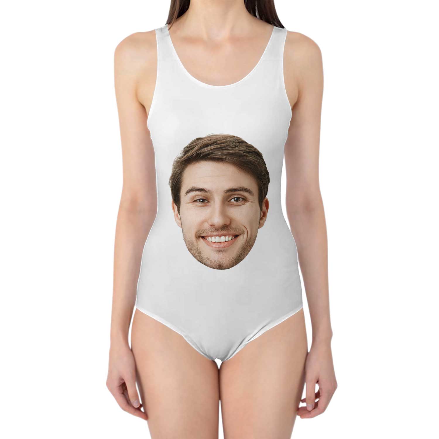 your face Custom Bathing Suit