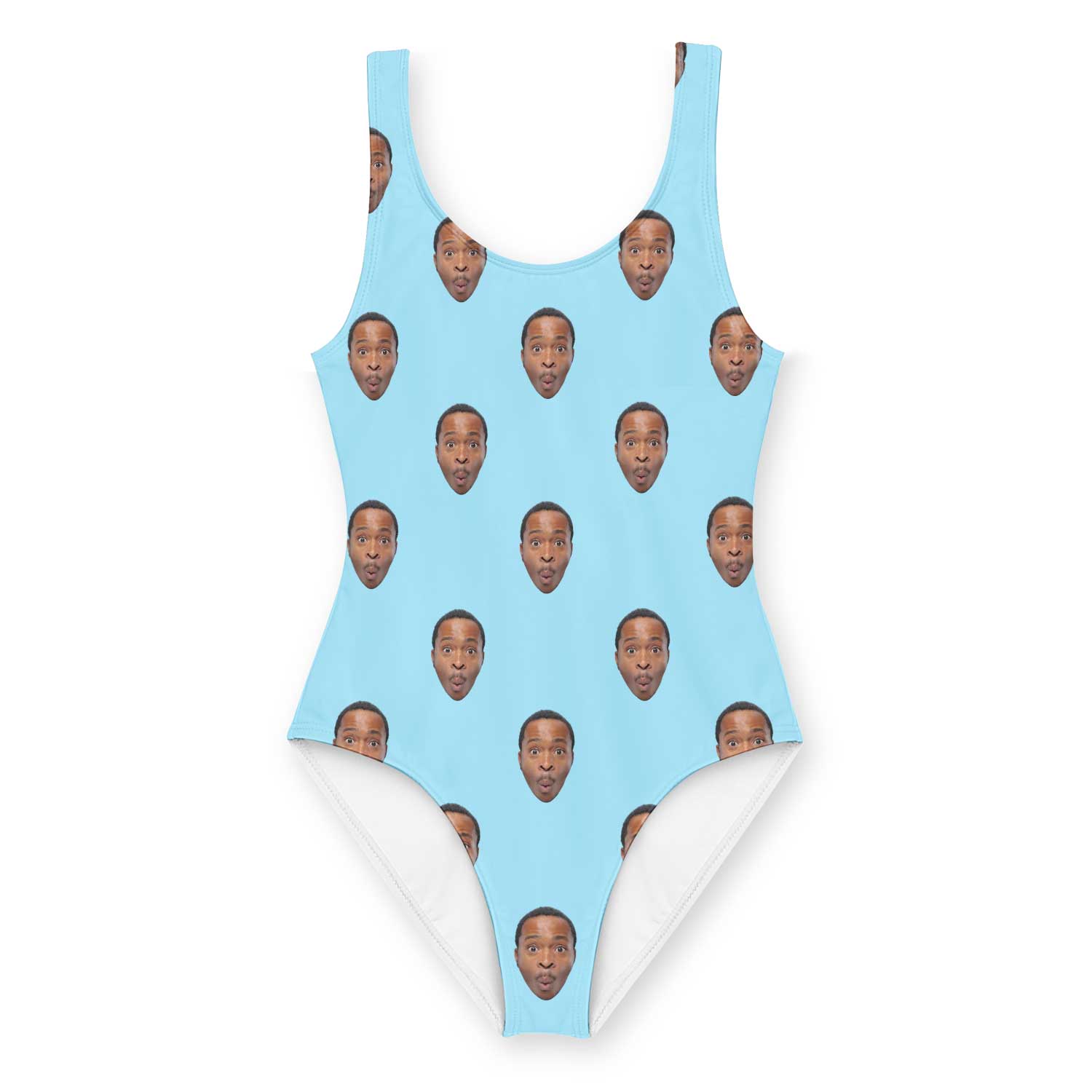 baby blue Custom swimsuit