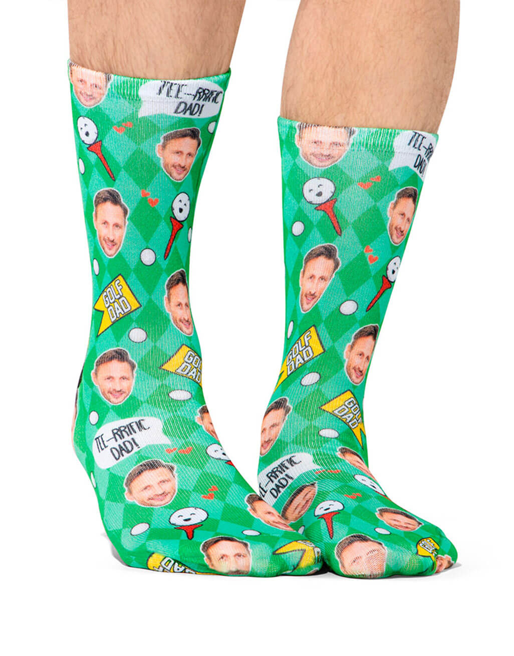 Tee-riffic Dad Custom Socks