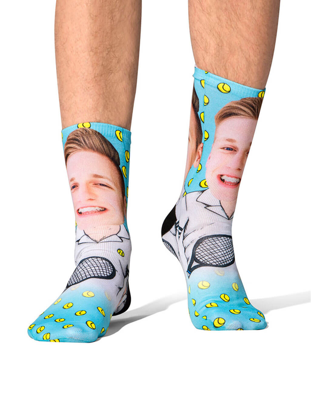 Tennis Player Custom Socks
