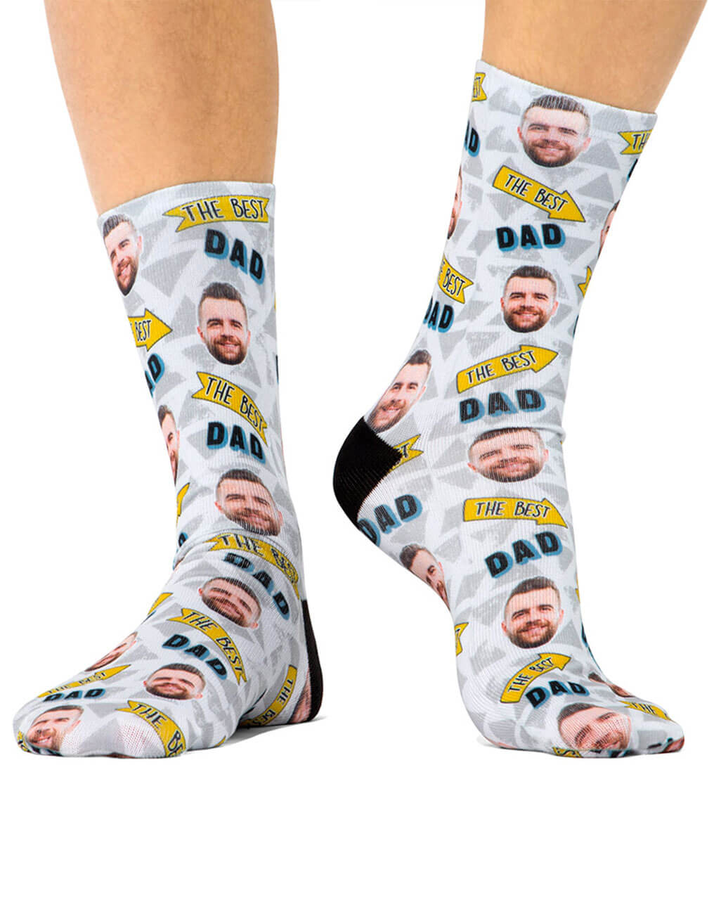 The Best Dad Custom Socks