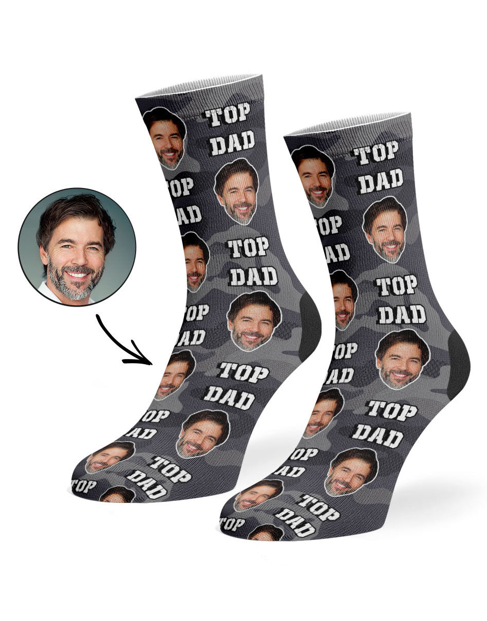 Top Dad Custom Socks