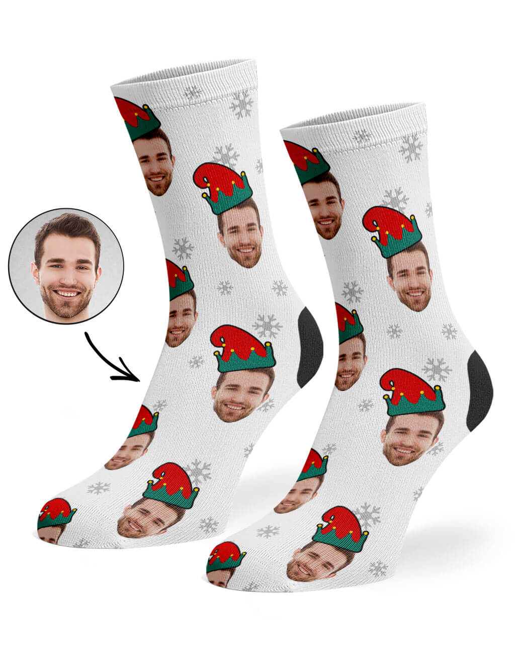 Elf Me Custom Socks