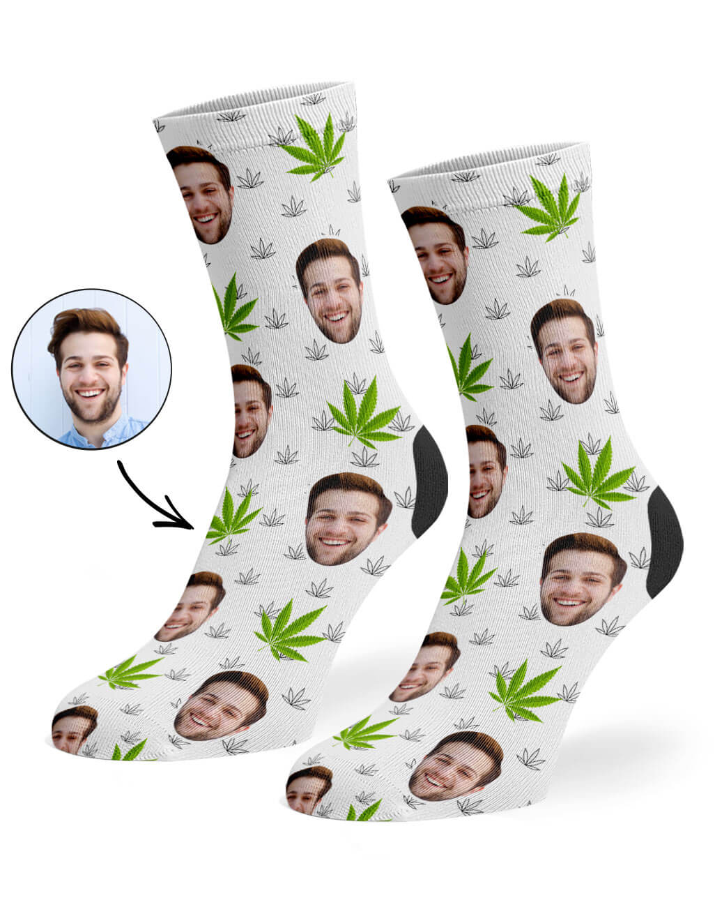 Marijuana Custom Socks