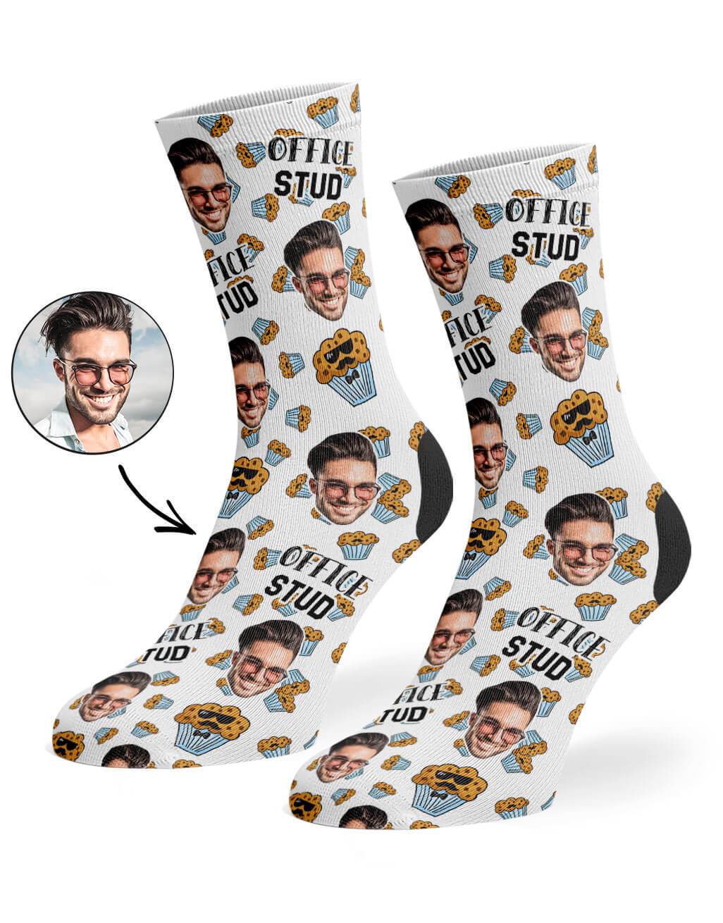 Office Stud Custom Socks