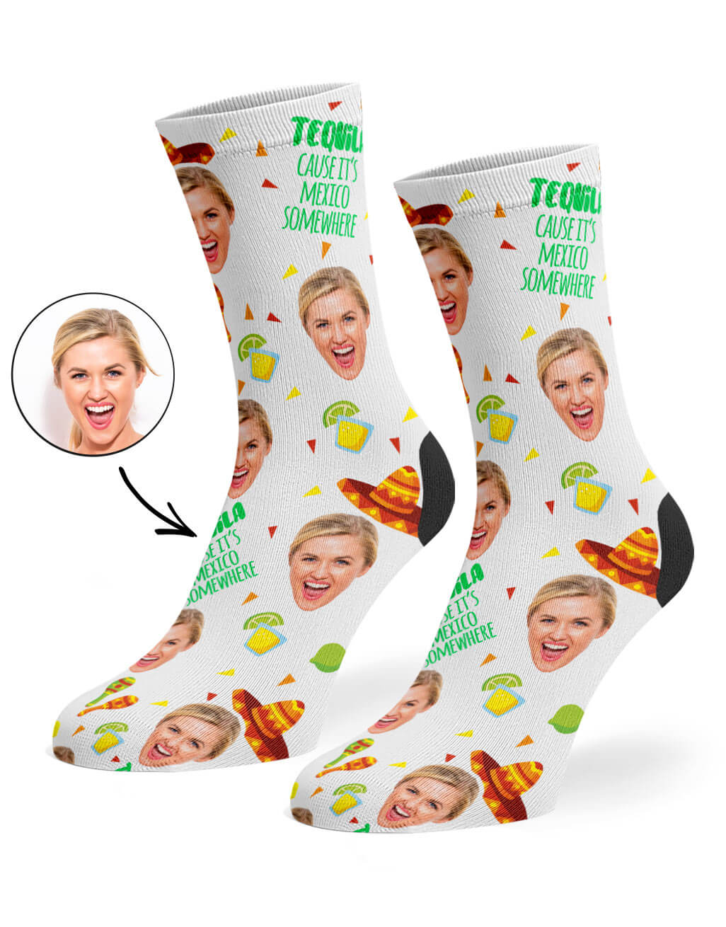 Tequila Custom Socks