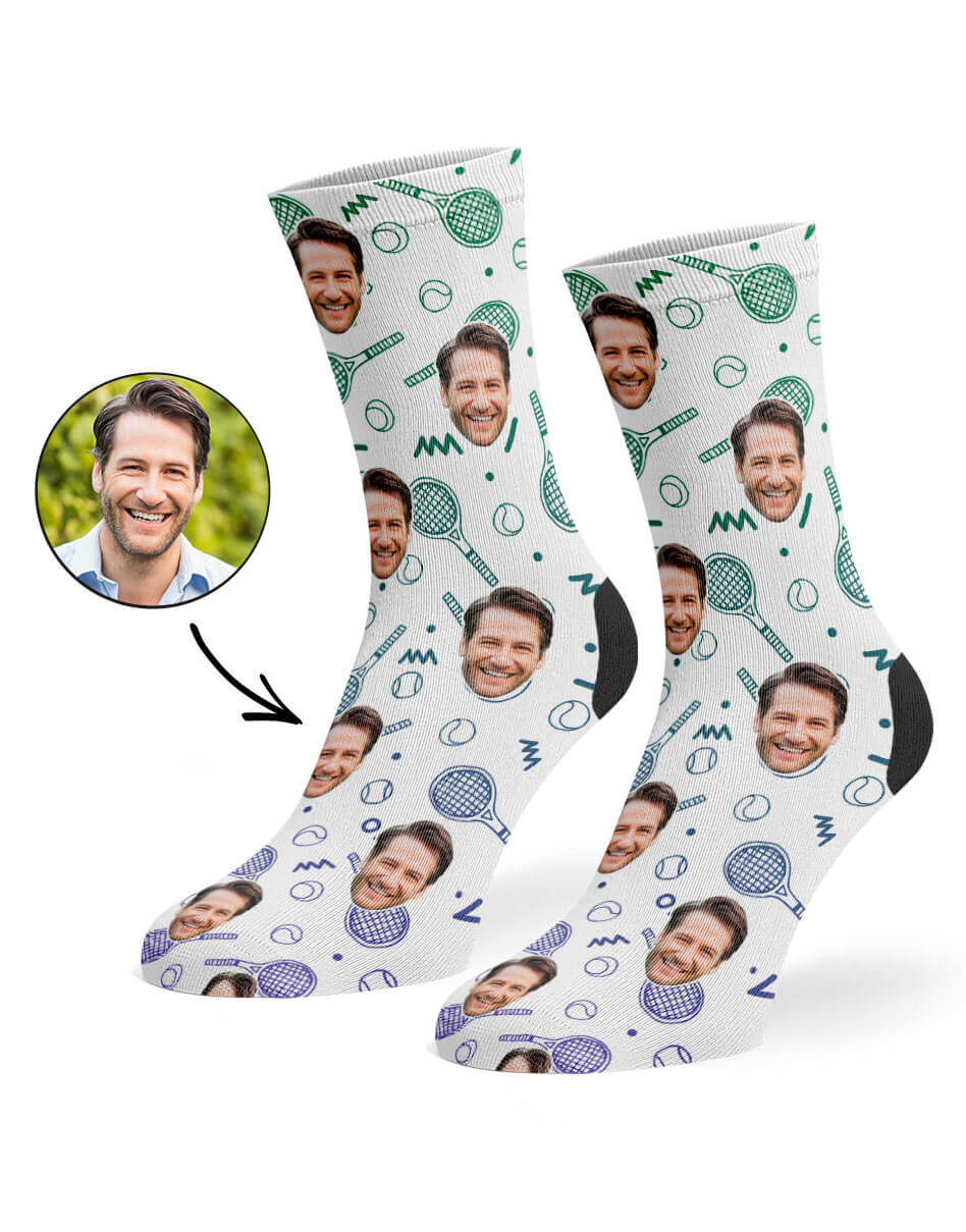 Neon Tennis Custom Socks