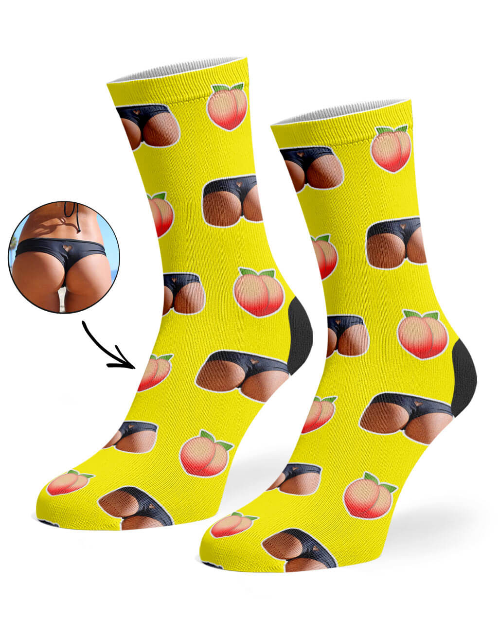 Custom Booty Custom Socks