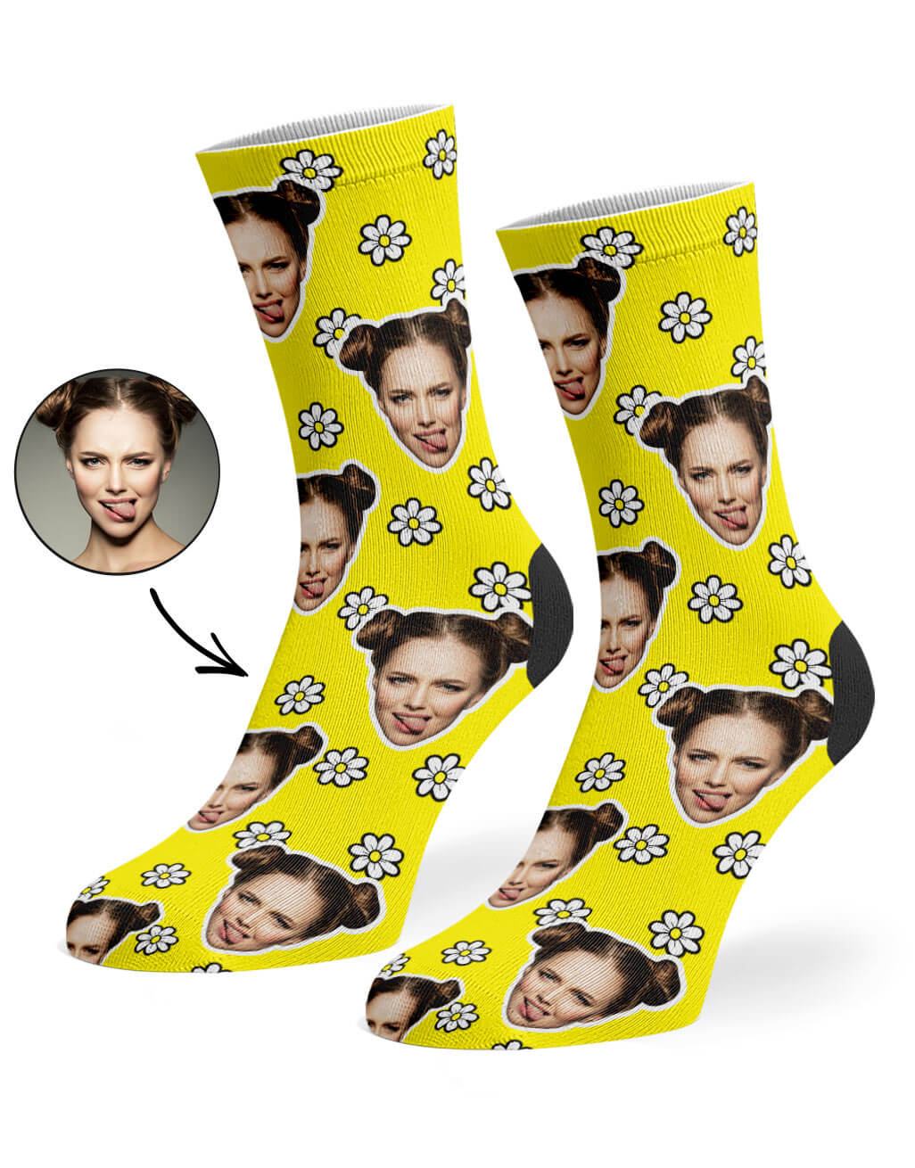 Daisy Custom Socks