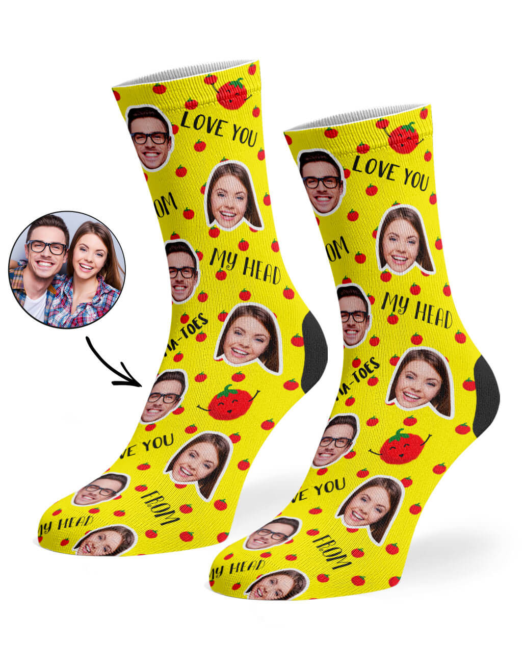 Head To-Ma-Toes Custom Socks