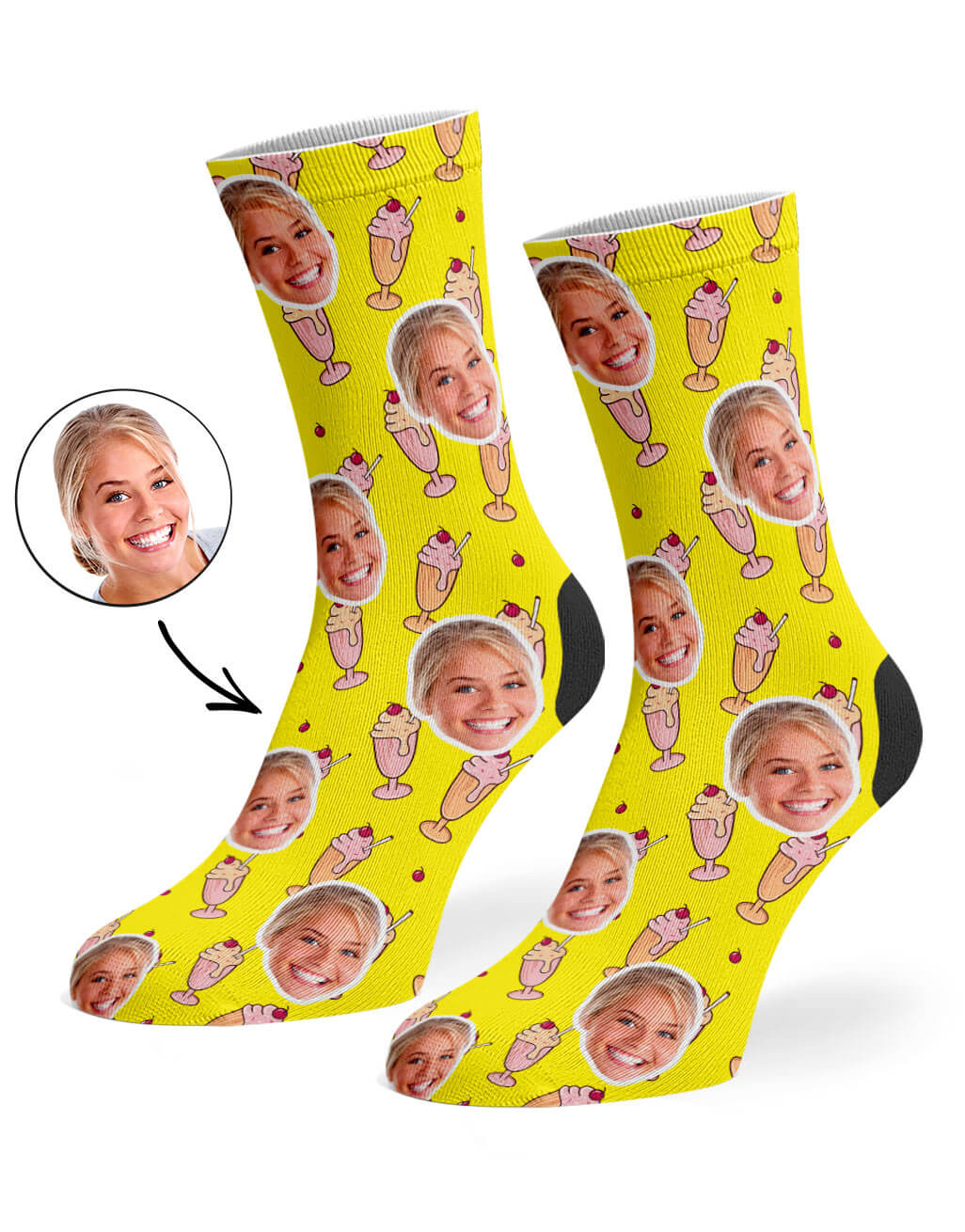 Sundae Custom Socks