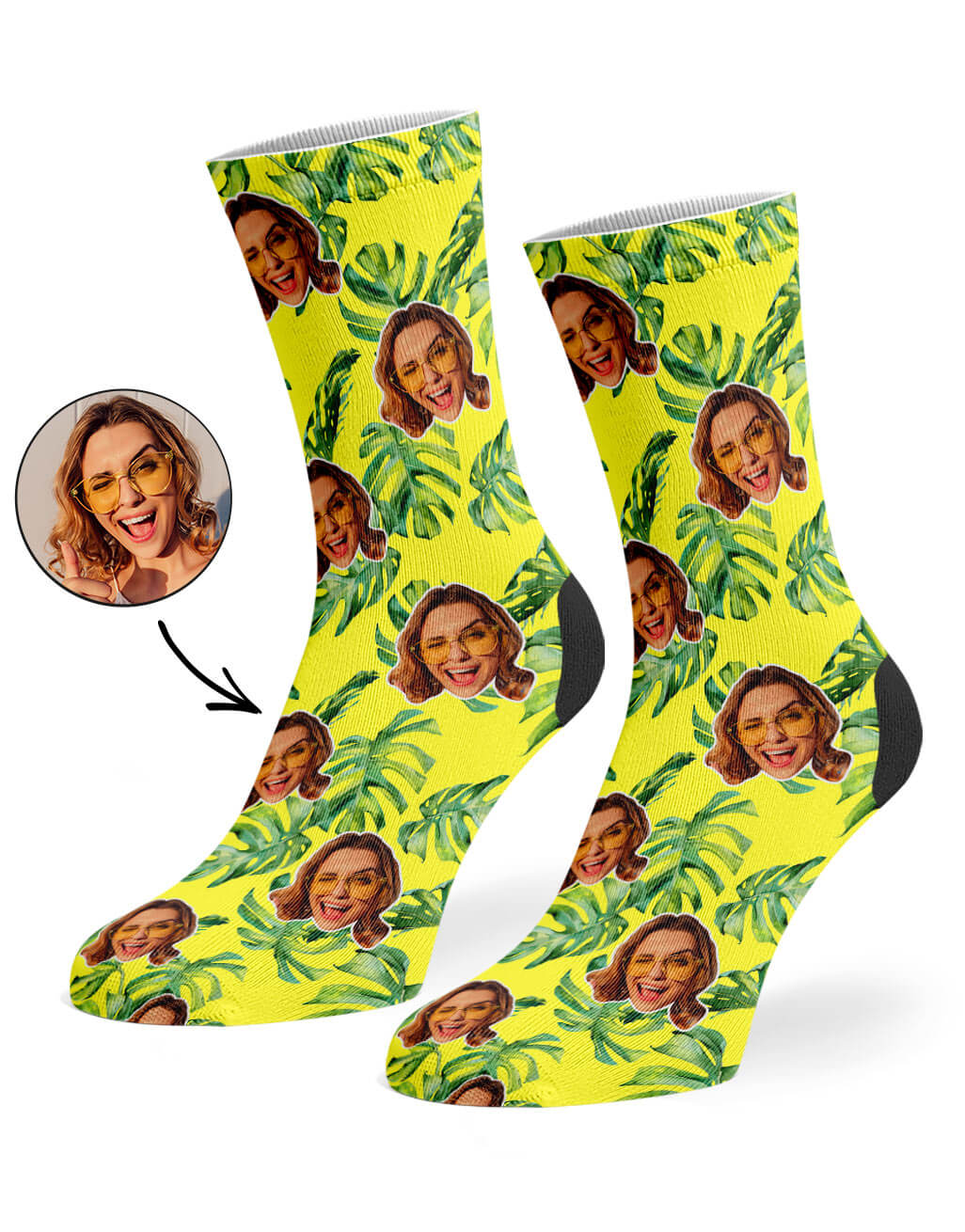 Tropical Custom Socks