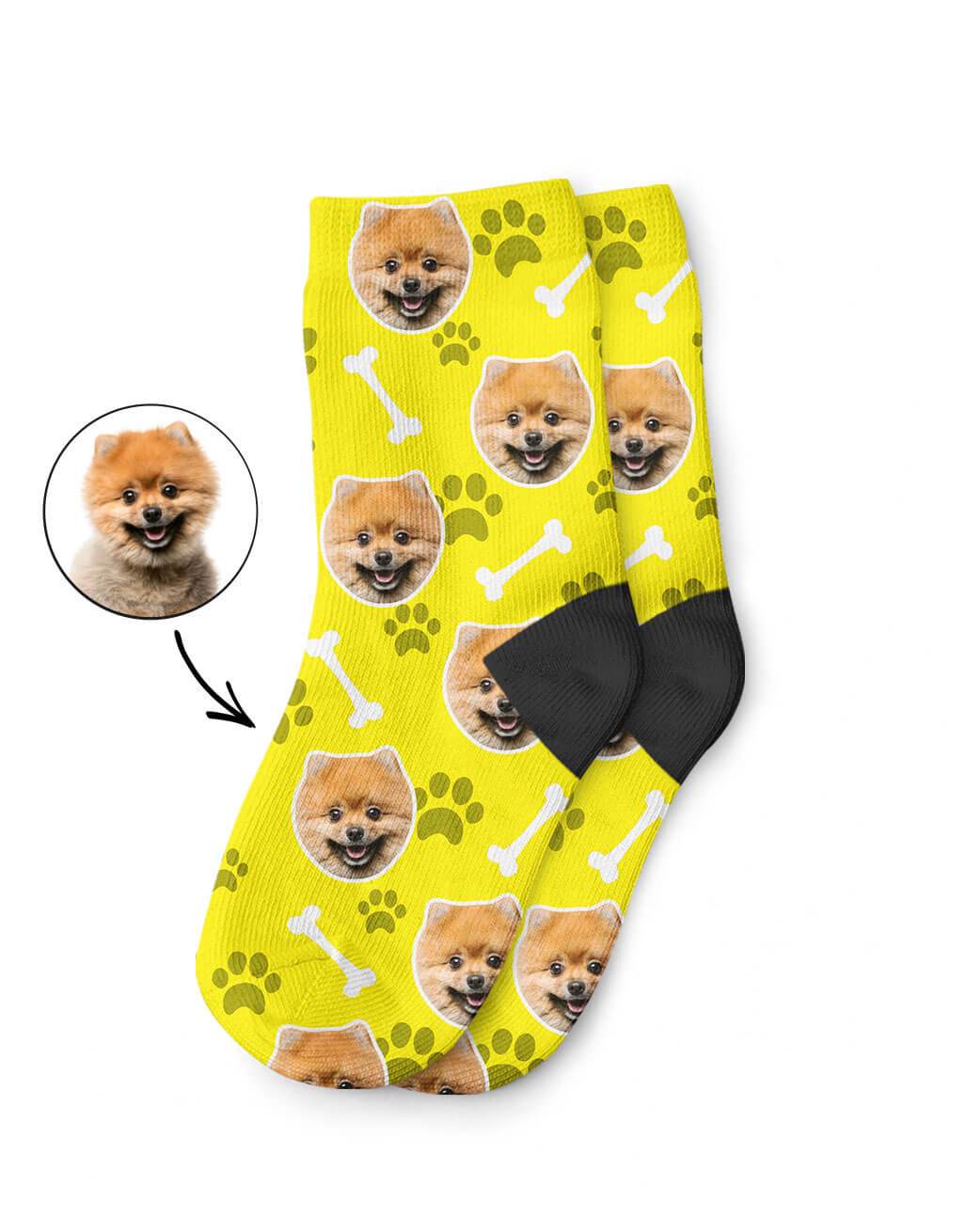 Kids Custom Dog Socks