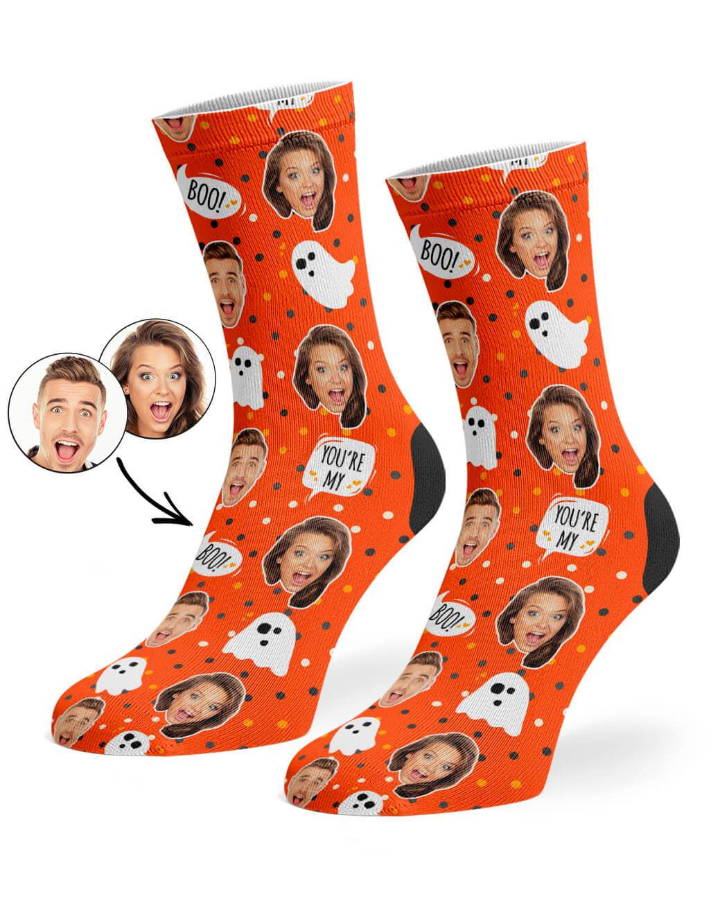 You're My Boo Custom Socks