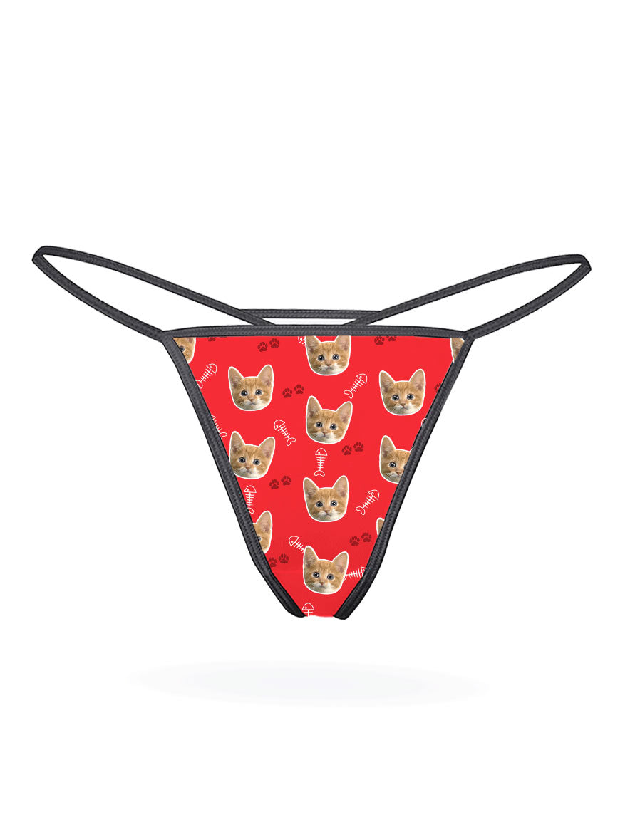 Your Cat Custom Thong