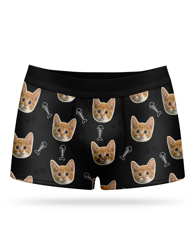 Your Cat on Custom Boxers