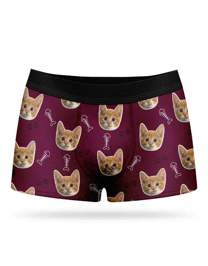 Your Cat on Custom Boxers