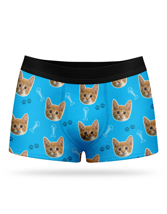 Your Cat on Custom Boxers
