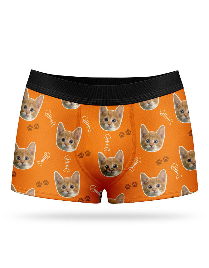 Your Cat on Custom Boxers